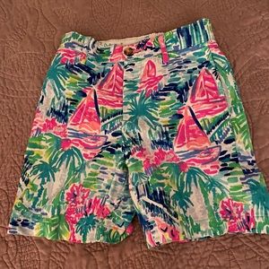 Lilly Pulitzer Boys Beaumont Shorts Salt In the Air